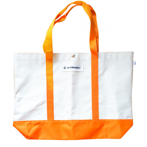 日本 Le Creuset  購物 Tote Bag （橙色）